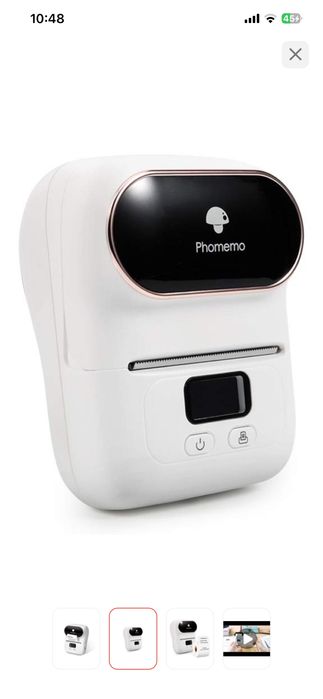 Мини-принтер Phomemo M110 белый