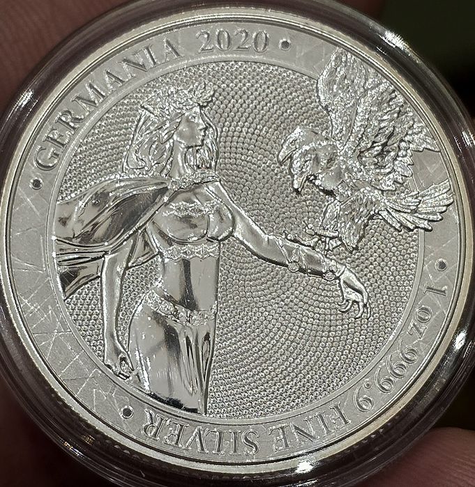 Polonia, Germania Mint, monede lingou argint 999 pur