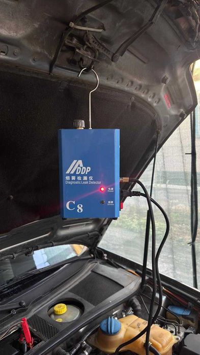 Диагностика дымогенератором автомобилей.