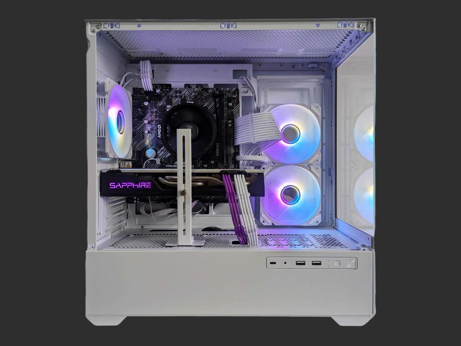 PC Gaming Ryzen 5 5500, RX 570 8GB, 16GB DDR4, 500GB SSD + Garantie