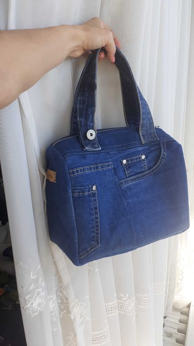 Дънкови цветни чанти LoVesy