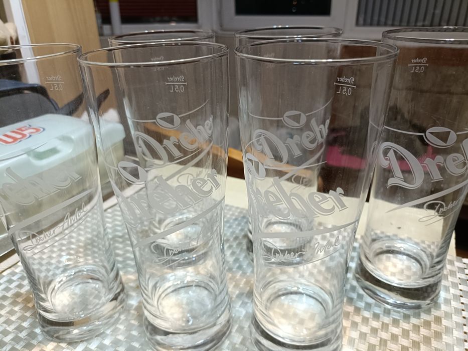 Set 6 pahare bere de 0,5 l