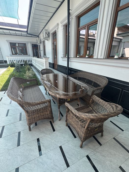 Ratang mebel 8 kishilik / Ротанг мебель на 8 человек