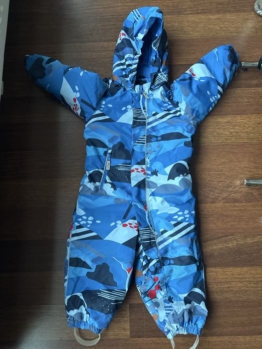 Salopeta de iarna Reima 92 si geaca moncler cu puf