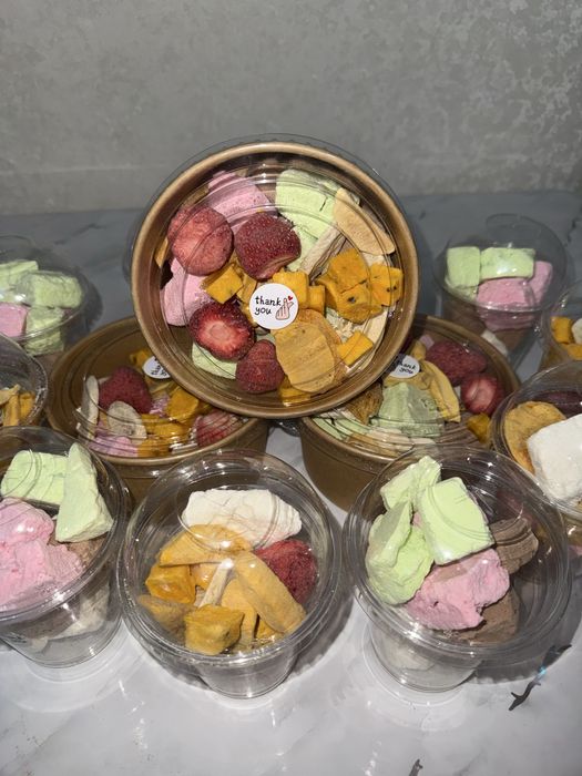 Сублимированное фрукты и морож