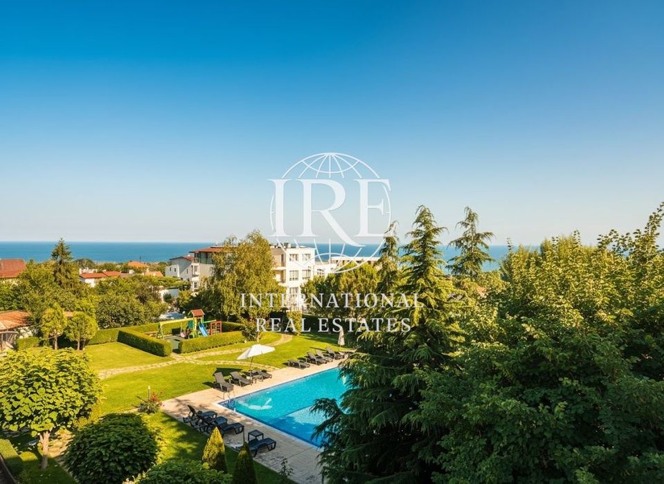 Двустаен обзаведен Св.Никола с морска панорама басейн , барбекю и вкл