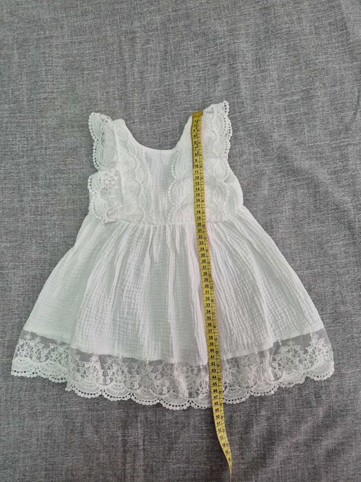 Красивое муслиновое платье на девочку