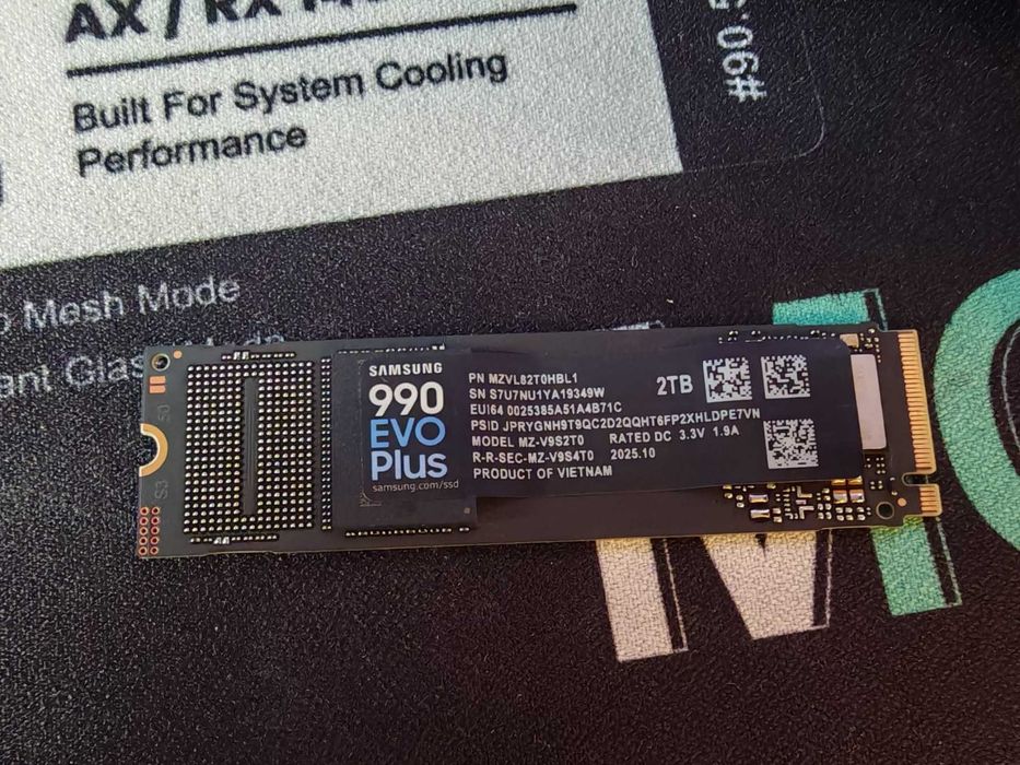 Диск SSD Samsung 990 EVO Plus 2TB M.2 2280 NVMe PCIe 4.0/5.0