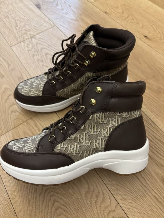 Lauren Ralph Lauren sneaker, кожени обувки, кецове