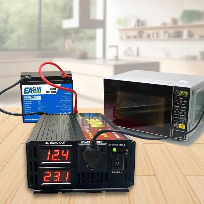 Invertor 12V / 220V 2000W 3000W 4000W 5000W sinusoida unda pura