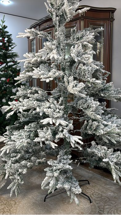 Роскошная новогодняя ёлка 2,7 метра! НА ФОТО НЕ РАСКРЫТЫОчень пушистая