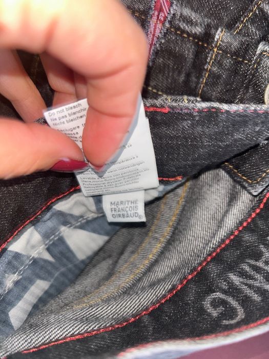 Marithé François Къси дънкови гащи