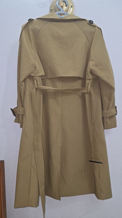 Тренч плащ тренчкот женский миди длинный новый демисезонный