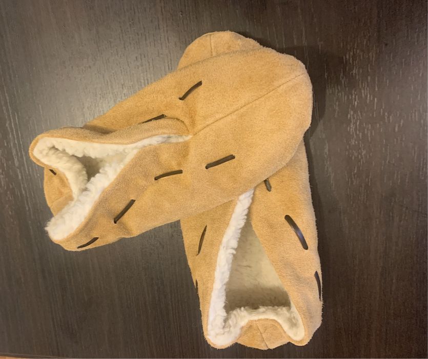 Papuci de casa barbati Sheepskin size 43