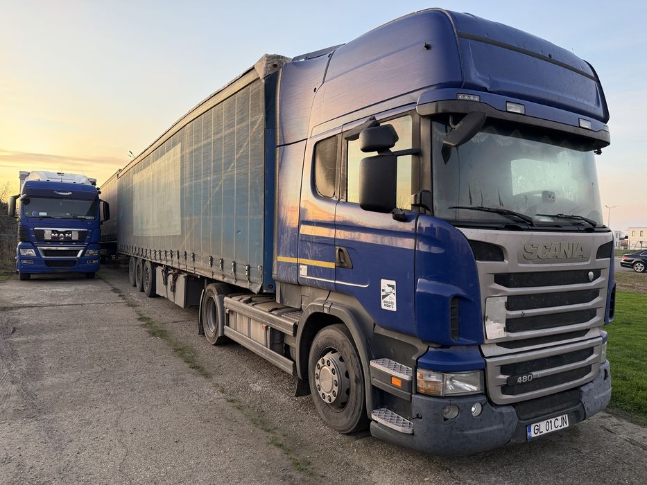 Scania R480, MAN TGX 480, schmitz, krone