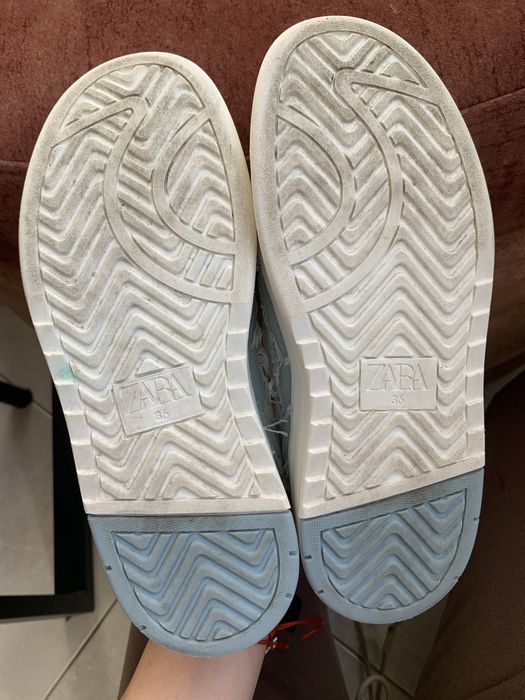 Гуменки с деним ZARA