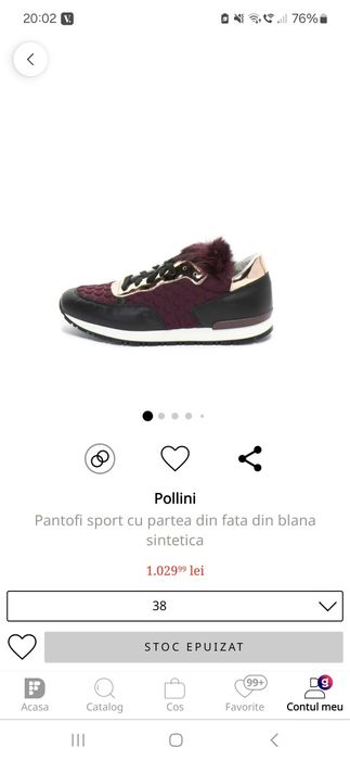 Pantofi sport casual Pollini