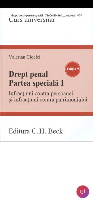 Vand carți de drept in format pdf