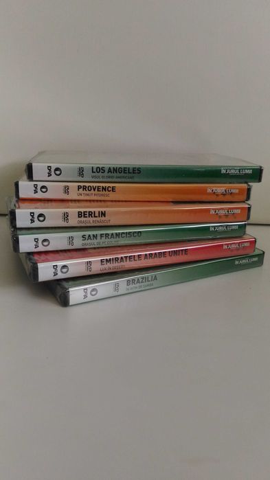 Colectie 25 DVD-uri de calatorie, colectia  "In Jurul Lumii"