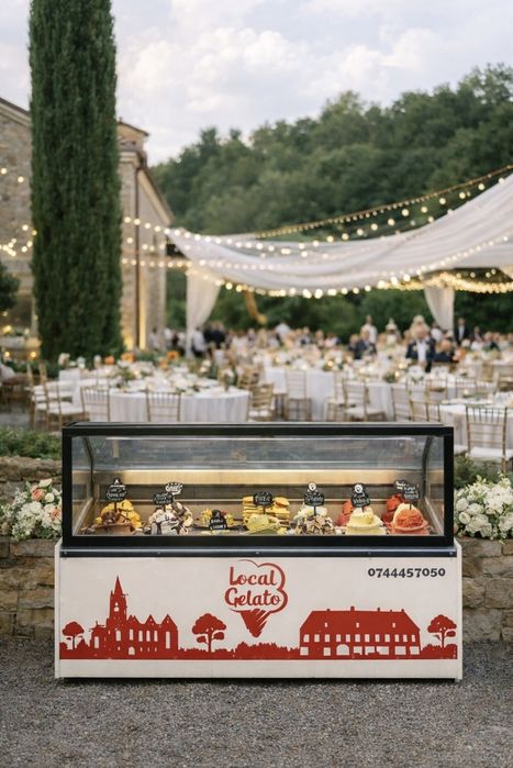 Gelato BAR - Inghetata la evenimente nunti botezuri petreceri ice cream bar ( jamon bar , fructe bar , tabachera bar , pizza bar , cocktail bar  , )