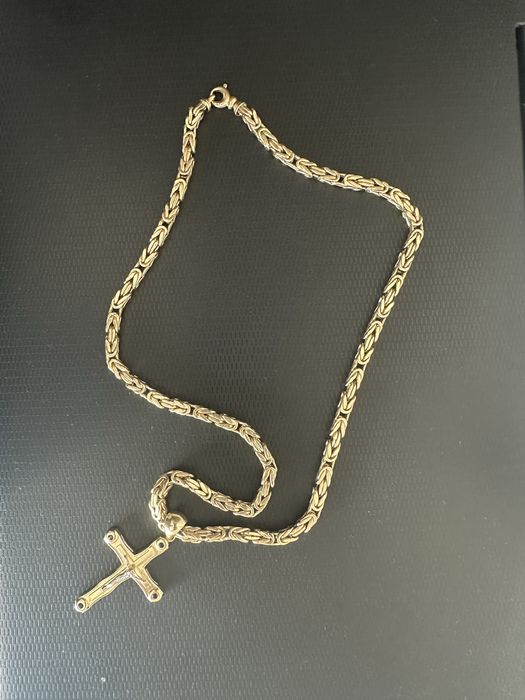 Lant de aur de 14 k-54,31 gr