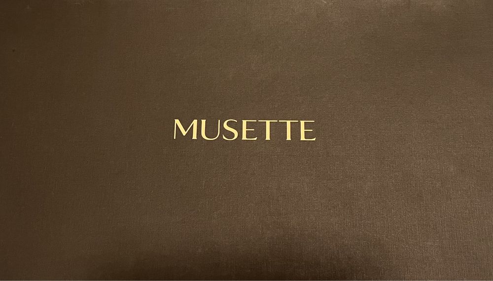 Cizme lungi maro Musette mărimea 38