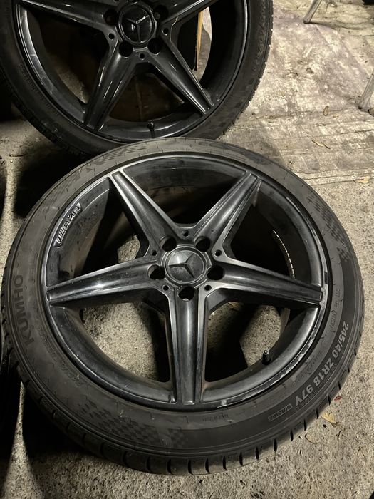 Алуминиеви джанти с гуми AMG стил за Mercedes 18"