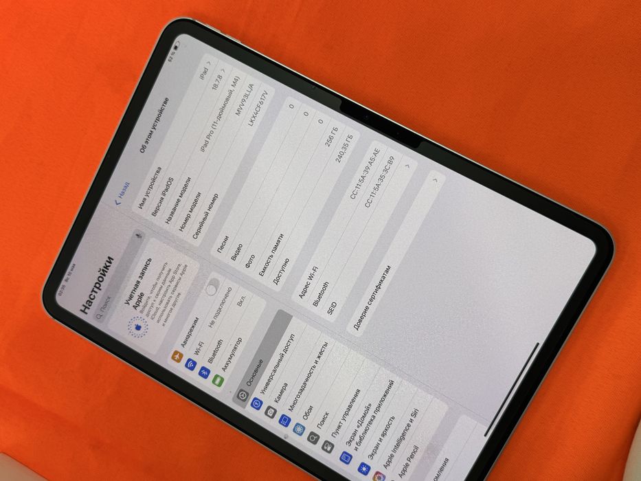 Ipad pro m4 256Gb
