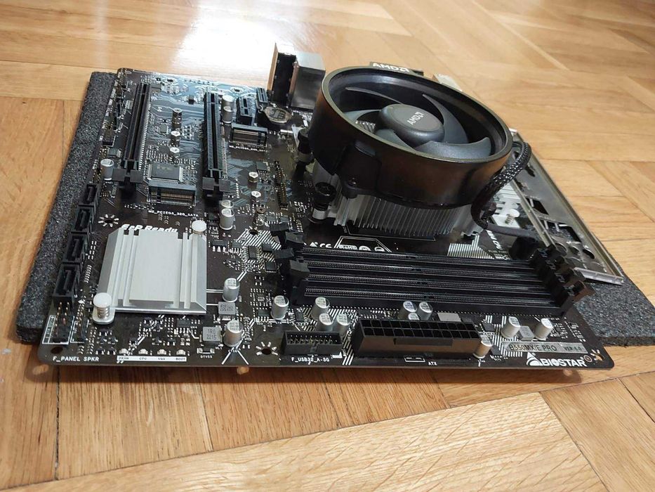 Ryzen 5 3600 + Biostar B550MX/E Pro ver.6.0 + Wraith Stealth