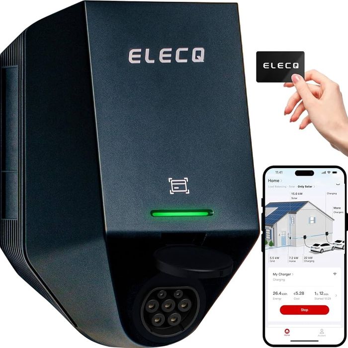 Stație de încărcare inteligentă Elecq Home H1 (7.4 kW)