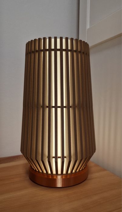 Vand lampa/veioza lumina ambientala LED, printata 3D