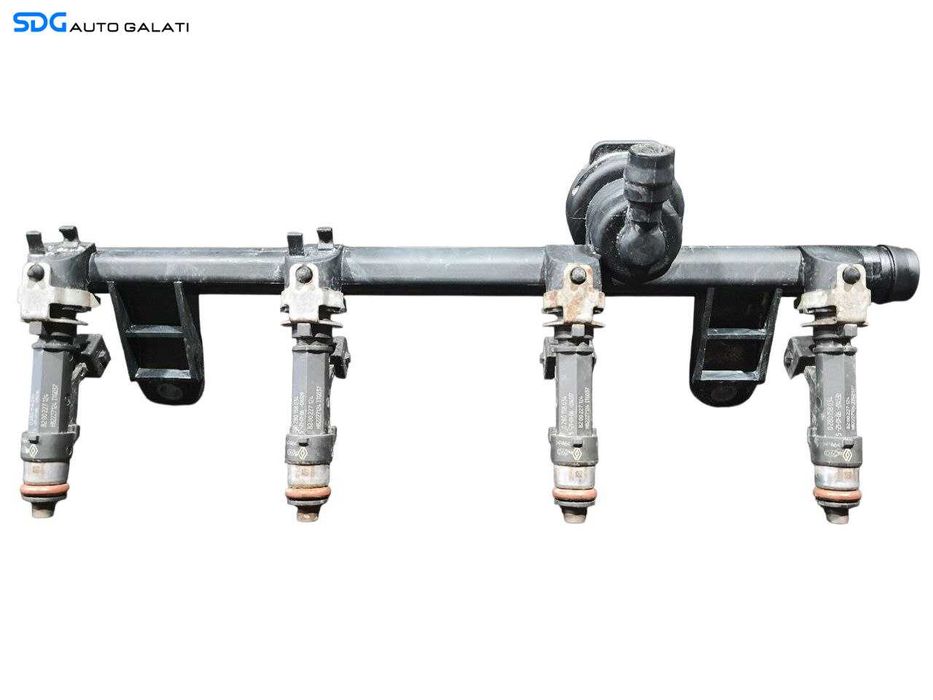 Rampa Presiune cu Injector Injectoare Dacia Logan 1 1.6/1.4 Benzina 2004 - 2012 Cod 8200227124 0280158034 [N3226]