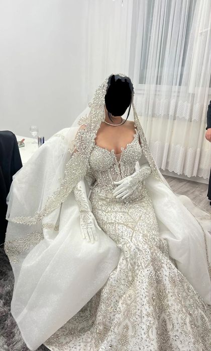 Rochie de Mireasa Facuta la Comanda Mariage a Paris Model Sirena