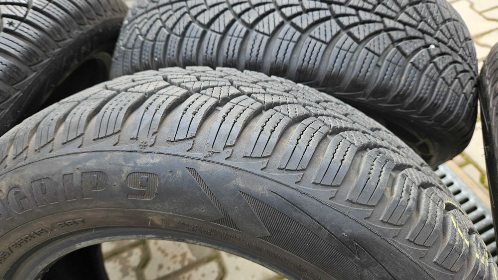 4 бр. зимни гуми GoodYear UltraGrip 9 185/65 R15 2018 г. 6 мм