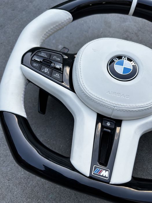 Volan BMW- Piano Black - Custom - Incalzire - TJA - Vibratii - Seria G