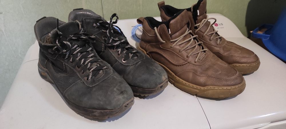 Ботинки зимние кожаные 40р