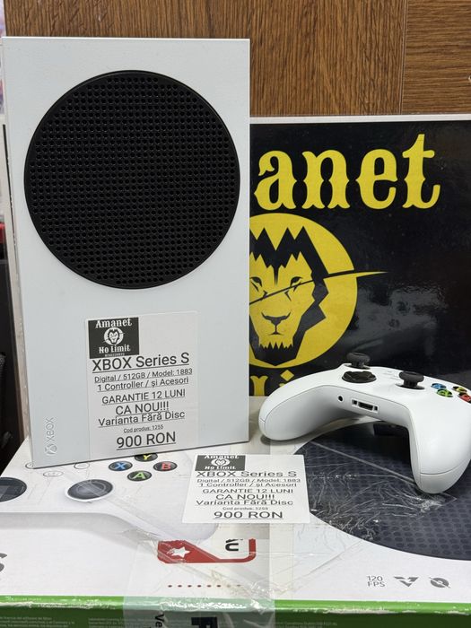 Consola XBox Serie S CA NOU 512GB Full Box , AMANET NO LIMIT.