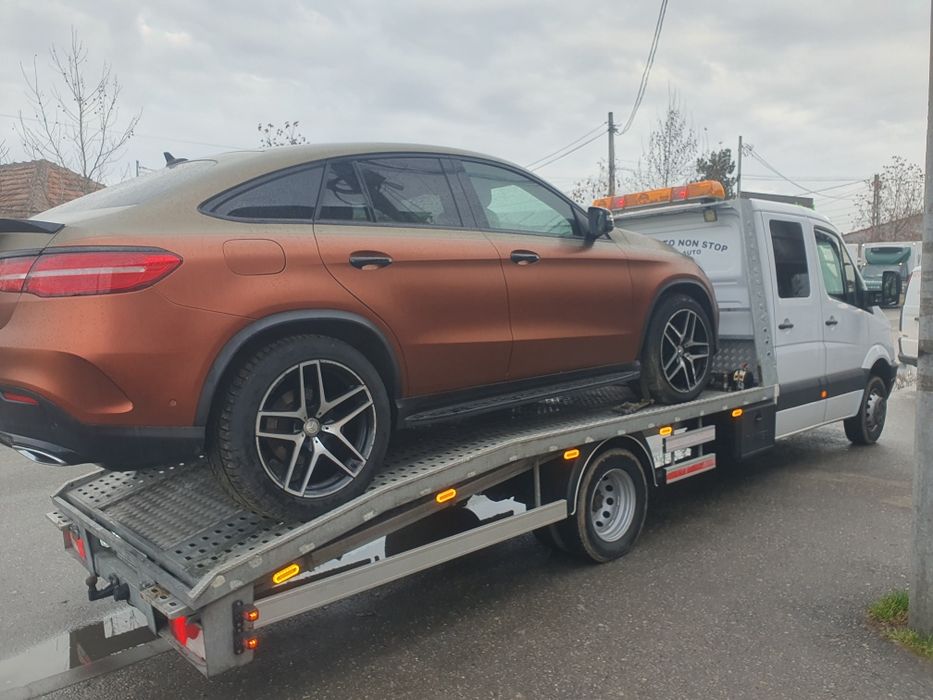 Tractari auto NON-STOP. Platforma+6persoane