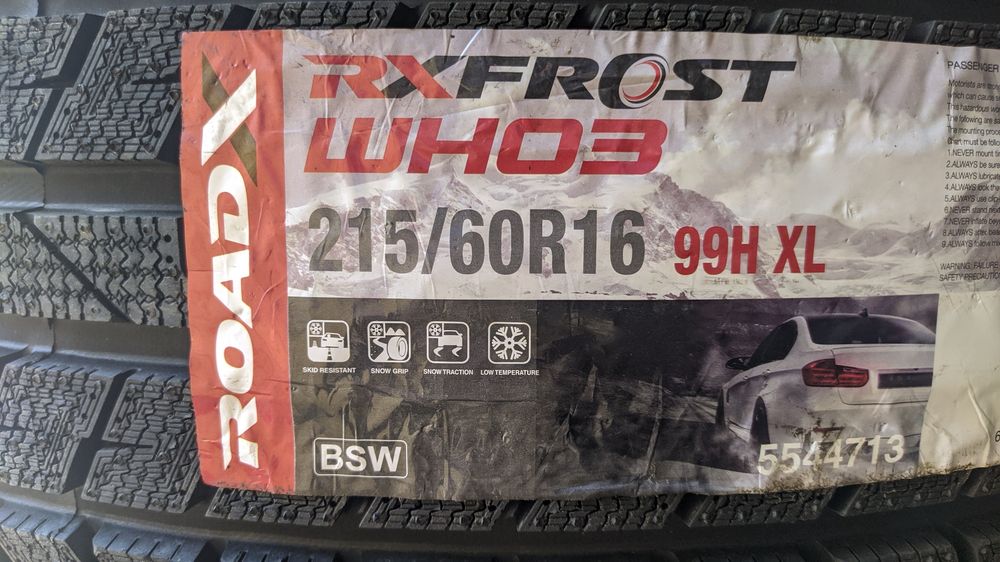 215/60R16 Roadx WU03