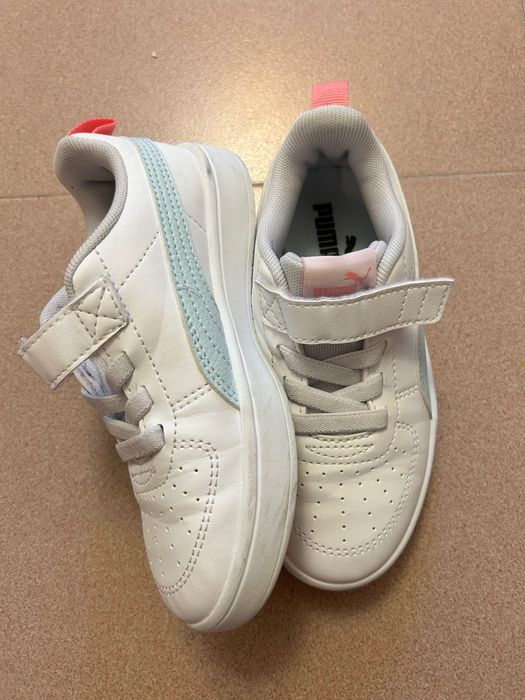 Puma бели детски маратонки