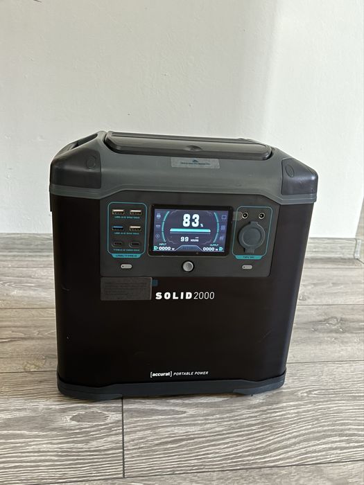 Powerstation Accurat SOLID 2000, 1573WH, 2000W, powerbank/baterie overlanding