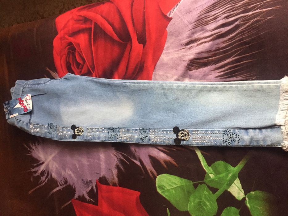 Фирменные джинсы д / девочек