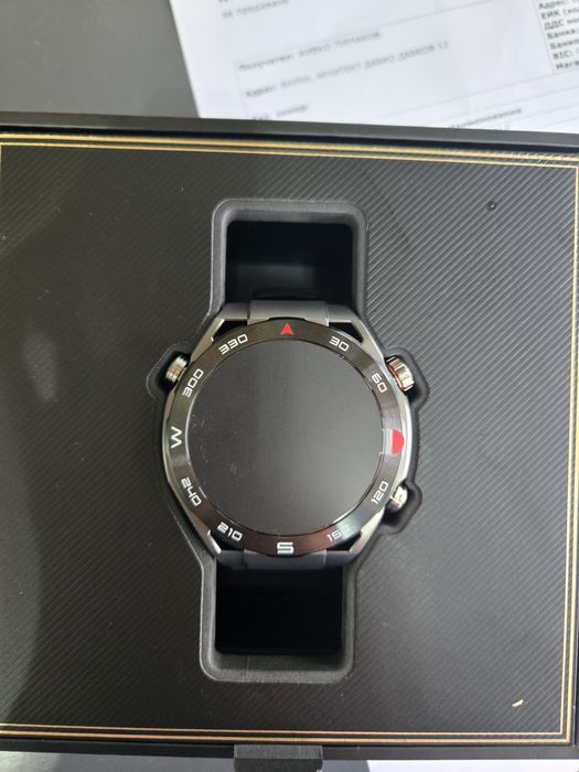 Huawei Ultimate smart watch black- scale
