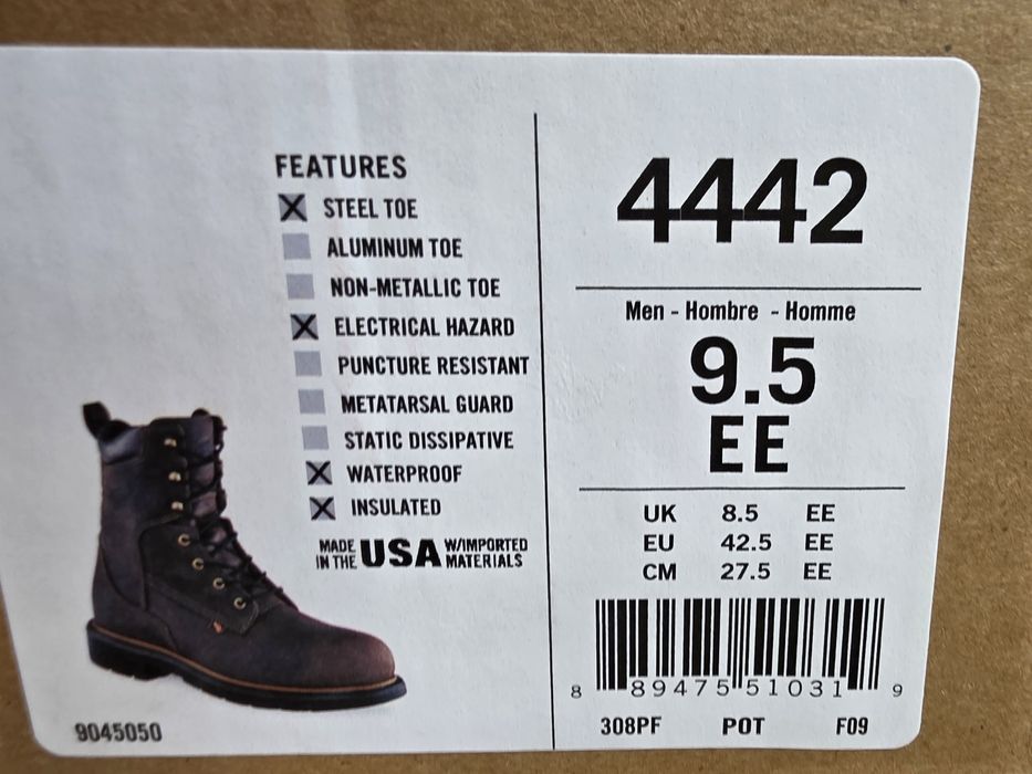 ТШО ботинка Red wing