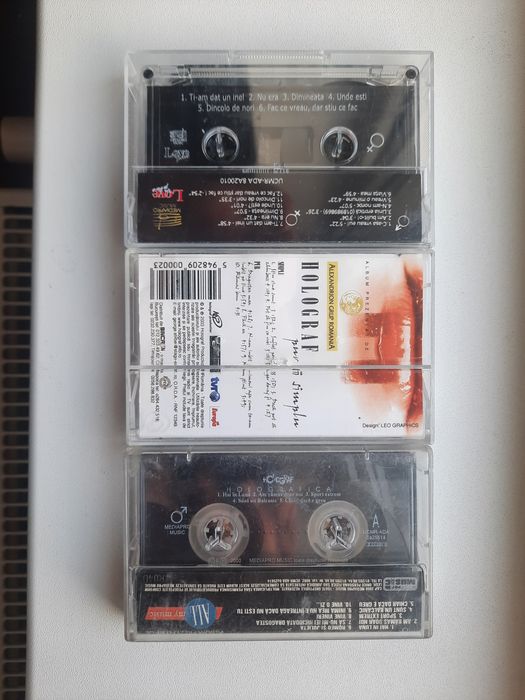 Holograf - 3 albume pe caseta