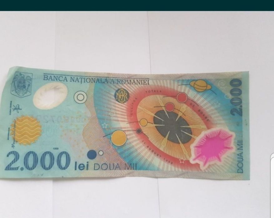 Bancnotă eclipsa 2000 lei