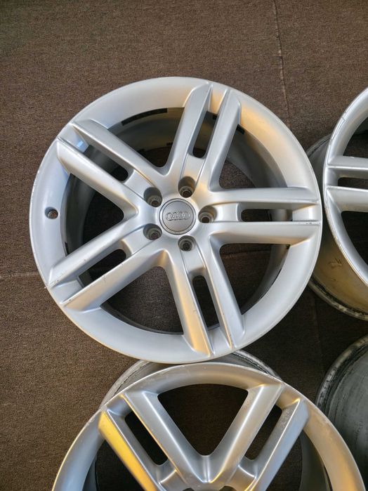 4 Jante Aliaj 5x112 19'' 8.5J ET 45 - OEM AUDI A4 A5 A6 A7 A8 Q3 Q5 Q7 - Stare BUNA - SUPER PRET !