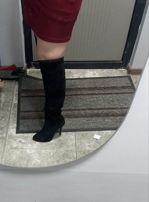 Продам сопоги на каблуках