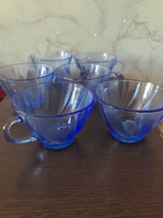 Чайные чашки стеклянные