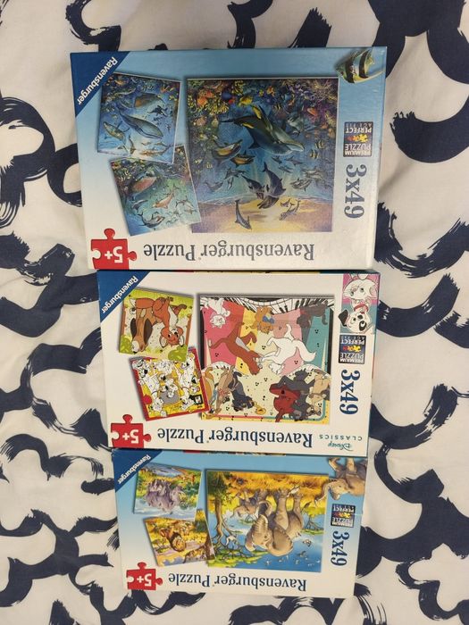 Lot puzzle-uri Ravensburg